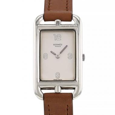 Reloj Hermès Nantucket de plata Circa  2000