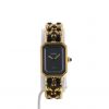 Reloj Chanel Première  talla M de oro chapado Circa  1980 - 360 thumbnail