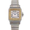 Cartier Santos Galbée watch in gold and stainless steel Circa  1990 - 00pp thumbnail