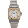 Cartier Santos Galbée watch in gold and stainless steel Circa  1995 - 00pp thumbnail