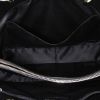 Chanel Shopping GST shopping bag in black quilted grained leather - Detail D2 thumbnail