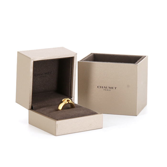 Chaumet Lien medium model ring in yellow gold - Detail D2