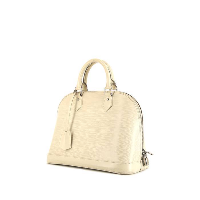 Louis Vuitton - Authenticated Iéna Handbag - Leather White for Women, Good Condition