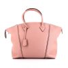 Bolso bandolera Louis Vuitton Lockit  en cuero rosa - 360 thumbnail