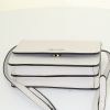 Prada shoulder bag in white leather saffiano - Detail D4 thumbnail