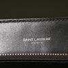 Saint Laurent Loulou medium model handbag in black chevron quilted leather - Detail D4 thumbnail