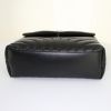 Saint Laurent Loulou medium model handbag in black chevron quilted leather - Detail D5 thumbnail