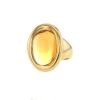 Cartier Baignoire ring in yellow gold and citrine - 00pp thumbnail