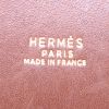 Hermes Bolide handbag in brown ostrich leather - Detail D4 thumbnail
