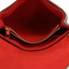 Borsa a tracolla Louis Vuitton Pallas Chain in tela monogram e pelle rossa - Detail D3 thumbnail