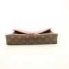 Borsa a tracolla Louis Vuitton Pallas Chain in tela monogram e pelle rossa - Detail D5 thumbnail