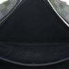 Borsa portadocumenti Louis Vuitton Icare in tela a scacchi grigio Graphite e pelle nera - Detail D3 thumbnail