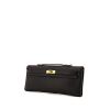Hermès Kelly Cut pouch in black Swift leather - 00pp thumbnail