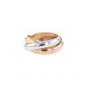 Cartier Trinity medium model 1970's ring in 3 golds, size 50 - 51 - 00pp thumbnail