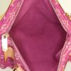 Bolso de mano Louis Vuitton Neo Speedy en denim rosa y cuero natural - Detail D2 thumbnail
