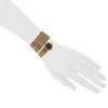 Bulgari Tubogas watch in yellow gold and white gold Ref:  BB191T Circa  1990 - Detail D1 thumbnail