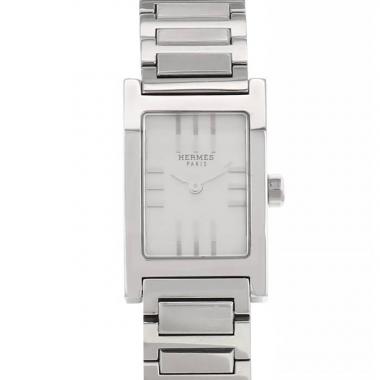 Reloj Hermes Tandem de acero Ref :  TA1.210 Circa  2000