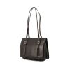Salvatore Ferragamo bag worn on the shoulder or carried in the hand in black leather - 00pp thumbnail