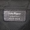 Salvatore Ferragamo bag worn on the shoulder or carried in the hand in black leather - Detail D3 thumbnail