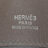 Hermès pouch in etoupe Swift leather - Detail D3 thumbnail