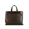 Shopping bag Louis Vuitton in pelle taiga marrone e pelle marrone - 360 thumbnail