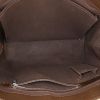 Louis Vuitton shopping bag in brown taiga leather and brown leather - Detail D2 thumbnail