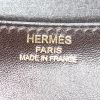 Hermes Constance mini bag worn on the shoulder or carried in the hand in chocolate brown box leather - Detail D4 thumbnail