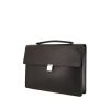 Louis Vuitton Angara briefcase in black taiga leather - 00pp thumbnail