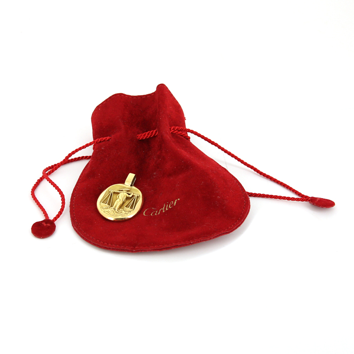 Ciondolo Cartier in oro giallo - Detail D2