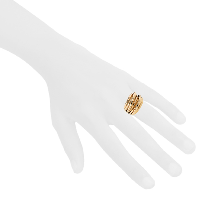 Bague De Grisogono Allegra en or jaune - Detail D1