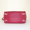 Bolso de mano Louis Vuitton Phenix en cuero Epi color frambuesa - Detail D5 thumbnail