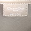 Dior Panarea handbag in golden brown canvas cannage and golden brown leather - Detail D3 thumbnail