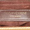Bolso de mano Yves Saint Laurent Muse Two en cuero marrón dorado y ante marrón - Detail D3 thumbnail