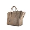 Celine Luggage handbag in taupe leather - 00pp thumbnail