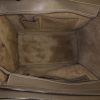 Bolso de mano Celine Luggage en cuero color topo - Detail D2 thumbnail