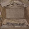 Celine Luggage medium model handbag in grey-beige grained leather - Detail D2 thumbnail