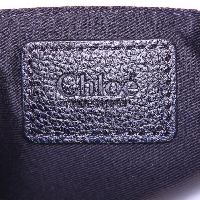Borsa Chloé Paraty in pelle nera - Detail D4