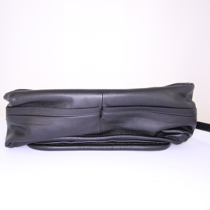 Sac à main Chloé Paraty en cuir noir - Detail D5