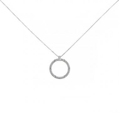 Collier Mauboussin Le Premier Jour en or blanc et diamants
