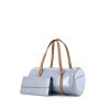Louis Vuitton Papillon handbag in blue monogram patent leather and natural leather - 00pp thumbnail