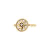 Anello Dior Rose des vents in oro giallo,  madreperla bianca e diamante - 00pp thumbnail