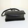 Chanel Boy shoulder bag in black python and black leather - Detail D5 thumbnail