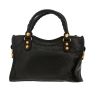 Balenciaga  City handbag  in black leather - Detail D4 thumbnail