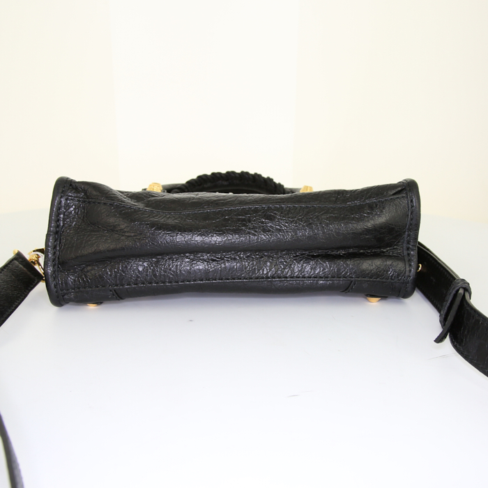 Borsa Balenciaga Giant City in pelle nera - Detail D5