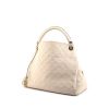 Louis Vuitton Artsy medium model handbag in white monogram leather - 00pp thumbnail