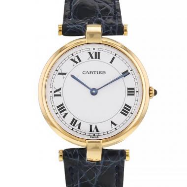 Cartier Vendôme watch in 18k yellow gold Circa  1989