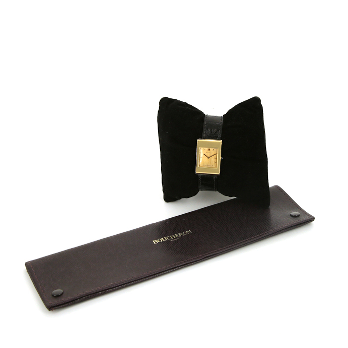 Boucheron Reflet watch in yellow gold Circa  1960 - Detail D2