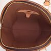 Louis Vuitton Ellipse handbag in brown monogram canvas and natural leather - Detail D2 thumbnail