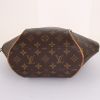 Bolso de mano Louis Vuitton Ellipse en lona Monogram marrón y cuero natural - Detail D4 thumbnail