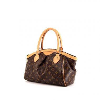 Bolso de mano Louis Vuitton Tivoli modelo pequeño en lona Monogram y cuero natural